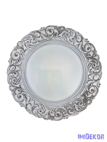 Műanyag dekor tál 16