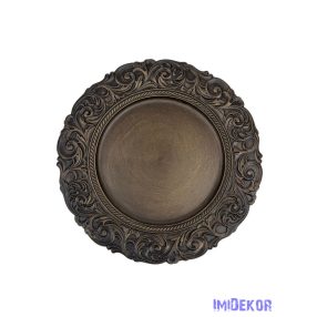 Műanyag dekor tál 6