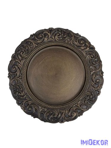 Műanyag dekor tál 6