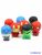 Szivacs szuperhős mix 8 db/cs
