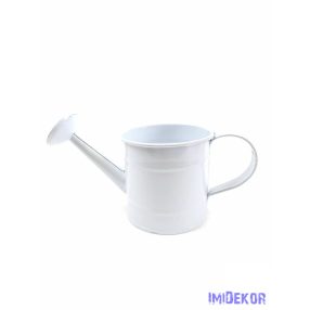 Kicsi bádog locsoló - Fehér