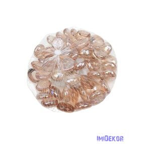 Dekor üvegkavics - Barack