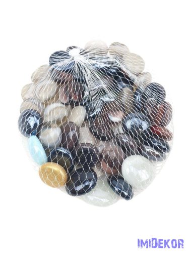 Dekor üvegkavics - Mix