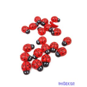 Fa öntapadós katica 13mm 20db/csomag