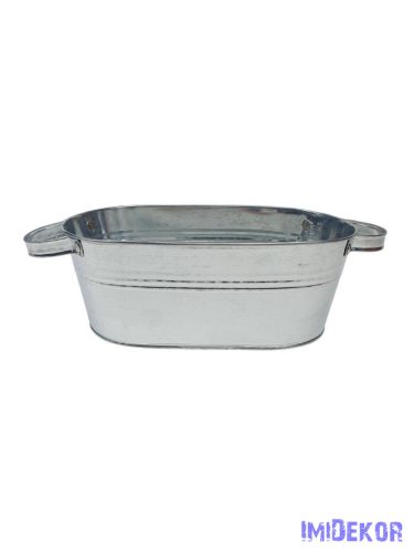 Ovális bádog kaspó