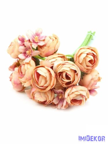Boglárka 5 szálas köteg apró virágokkal 29 cm - Antik Barack