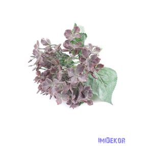 Műzöld művirágos hortenzia bokor 35cm - Sötét Mályva