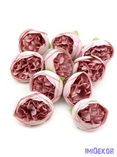 Ranunculus selyemvirág fej 5 cm - Fakult Rózsaszín