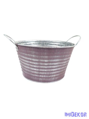Hamvas bádog tál 19cm - Lila