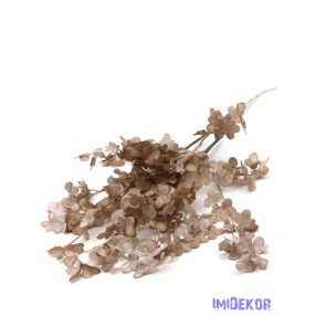 Őszi virágos ág 105 cm - Drapp