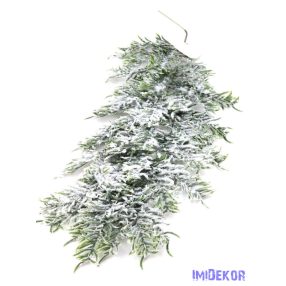 Mű örökzöld ág 66cm C - Havas