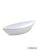 Fehér műanyag tál - Nagy csónak 32cm