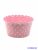 Pöttyös bádog tál hullámos szélű - Rózsaszín