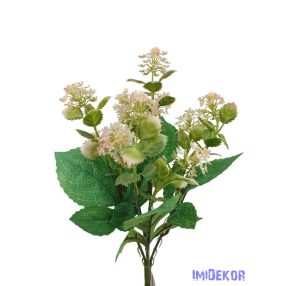 Műzöld művirágos díszítő bokor - Halvány Rózsaszín