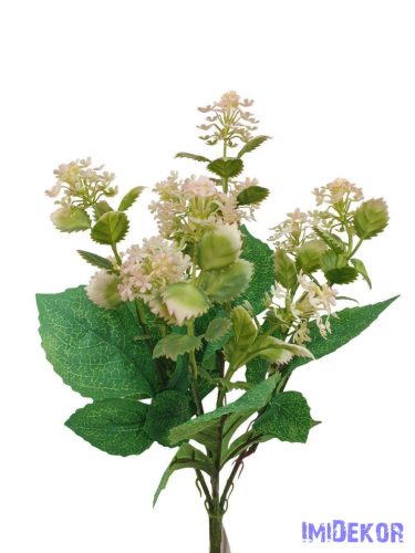 Műzöld művirágos díszítő bokor - Halvány Rózsaszín