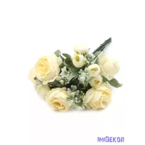 Hamvas levelű boglárka mix köteg 32 cm - Halvány Barack