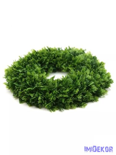 Műzöld tujás alap 30 cm - Sötét