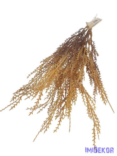 Hínárszerű műzöld bokor 45cm - Sárgás Barna