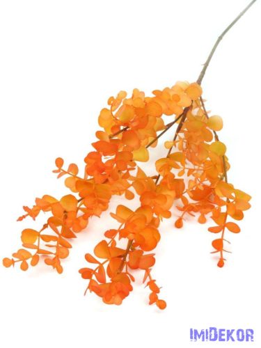 Őszi színátmenetes eukaliptusz ág 79cm - Narancs