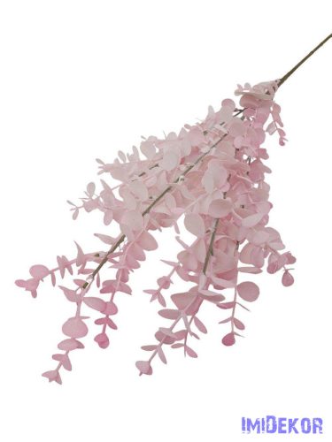 Őszi színátmenetes eukaliptusz ág 79cm - Rózsaszín