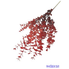 Őszi színátmenetes eukaliptusz ág 79cm - Bordó