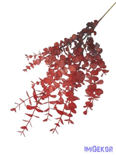 Őszi színátmenetes eukaliptusz ág 79cm - Bordó