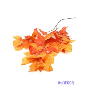 Őszi leveles ág 100 cm - Narancsos