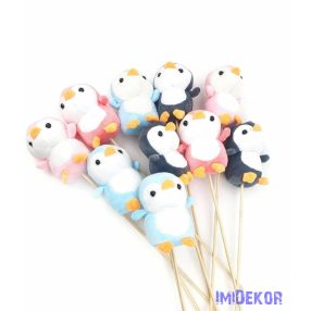 Csőrös pingvin betűző 10 cm