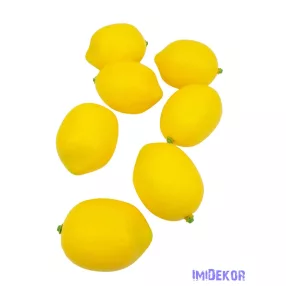 Mű citrom egész 6cm 7db/csomag
