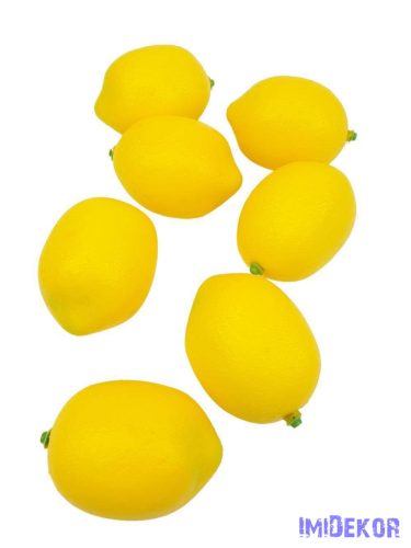 Mű citrom egész 6cm 7db/csomag
