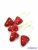 Real touch gomba 15 cm 5 db/csomag - Hosszú Piros