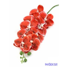 9 fejes gumis orchidea ág 95 cm - Cirmos Piros