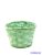 Színes bambusz kosár kaspó - Zöld
