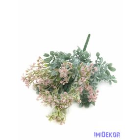 Művirágos hamvas zöld bokor 37 cm - Szürke