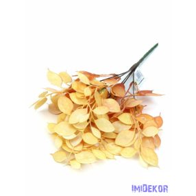 Átmenetes pénzvirág csokor 34 cm - Barack