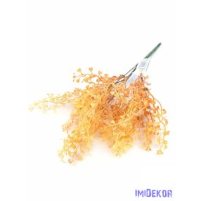 Apró szívalakú műzöld 40 cm - Barack