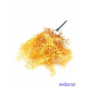 Tűleveles műzöld bokor 40 cm - Narancs