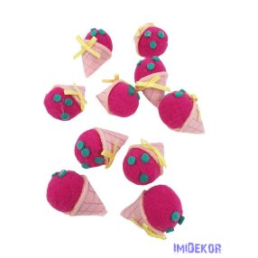 Textil fagyi 10db/csomag - Pink