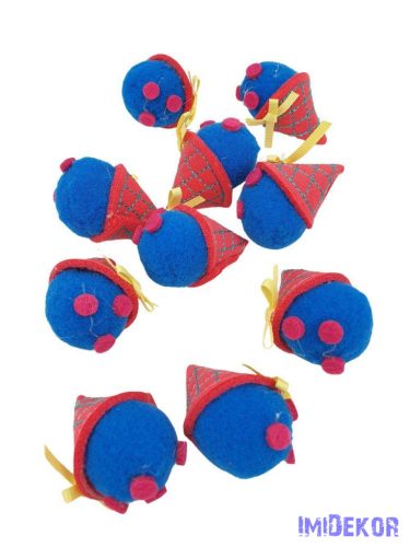 Textil fagyi 10db/csomag - Kék