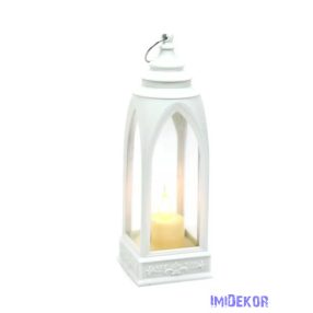 LED lámpás ívelt 19cm - Fehér