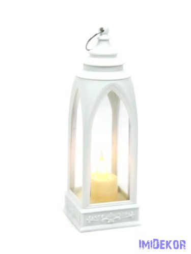 LED lámpás ívelt 19cm - Fehér