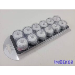 Vízálló-Süllyedő LED mécses 2,5x2,5cm