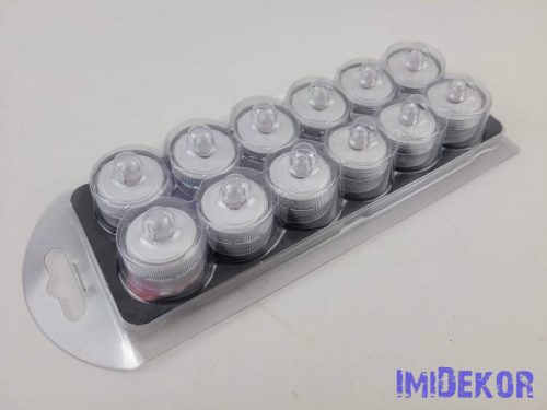 Vízálló-Süllyedő LED mécses 2,5x2,5cm