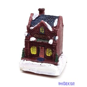 Téli házikó kicsi 9x6x4,5cm - B