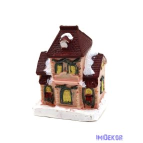 Téli házikó kicsi 6x8x4,5cm - F