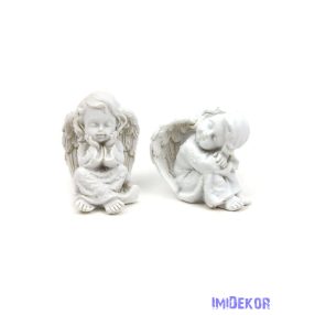 Ülő angyalka figura 5,5 cm - 98