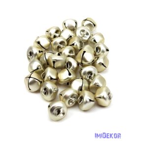 Metál színű bergő kb 2cm 30db/csomag - Pezsgő