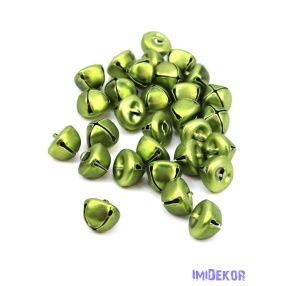 Metál színű bergő kb 2cm 30db/csomag - Zöld