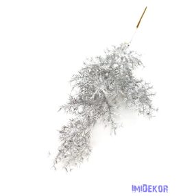 Metál műzöld csokor 61cm - 12 Ezüst