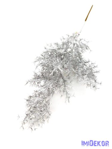 Metál műzöld csokor 61cm - 12 Ezüst